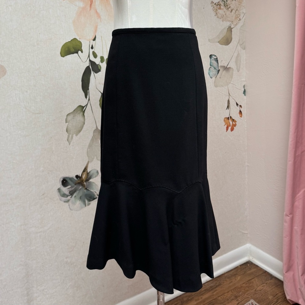 LOFT Black Skirt